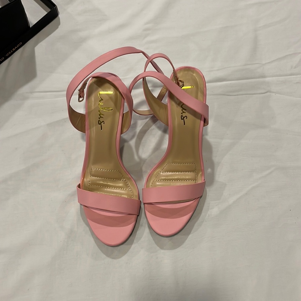 Lulu Heels | Light Pink | 8